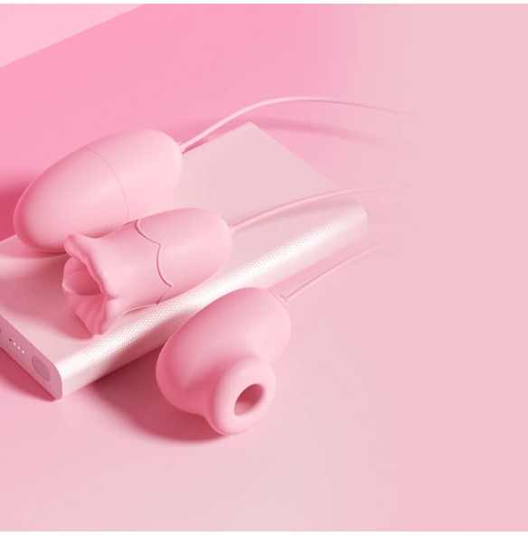 MizzZee - Climax 3-Way Vibrating Eggs (USB Power Supply - Pink) MizzZee - Climax 3-Way Vibrating Eggs (USB Power Supply - Pink)